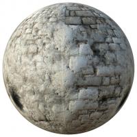 PBR texture wall stones 4K